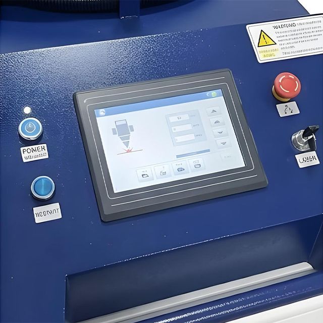 Non Destructive Semiconductor Metal Rust Paint Oil Removal Surface Cleaning Equipment Handheld Fiber Laser Cleaning Machine - Image 3
