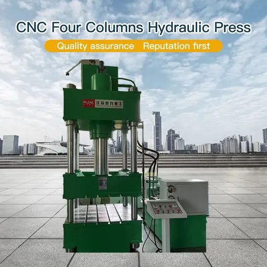 CNC Four Columns Steel Sheet Deep Drawing Hydraulic Press Condition New Control Method CNC Motor Power 5.5 Kw Model NO. Y32-315T - Image 6