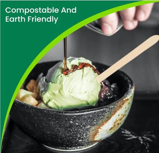 Wholesale Disposable Eco-Friendly Spoons, Biodegradable Tableware Spoons - Image 5