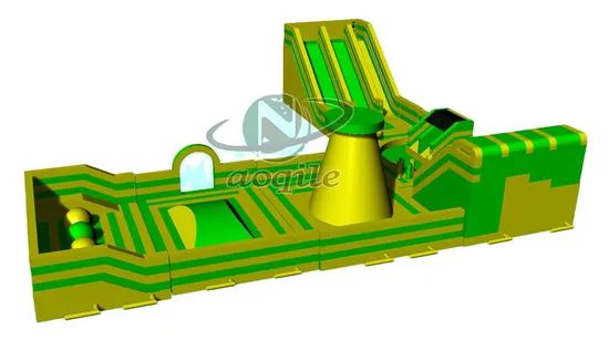Inflatable Obstacle Course for Indoor Outdoor Playground - Image 2