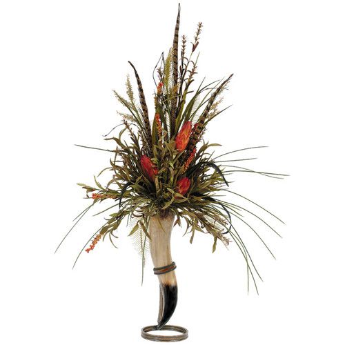 Handmade buffalo horn flower vase Large Size Desktop Decoration Buffalo horn flower Vase at wholesale price - Image 3