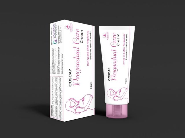 COSCAP PREGNADUAL CREAM Material Plastic Packaging Properties Printable - Image 1