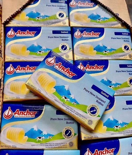 Freshdi Dairy Essentials – Anchor Salted & Unsalted Butter Pure New Zealand Butter 200g | Fonterra Trusted Goodness - Image 3