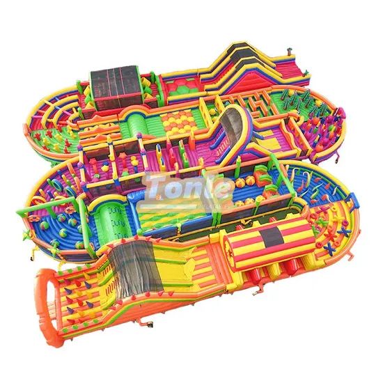 Outdoor Games Obstacle Course Inflatable Game for Party Rental - Image 1