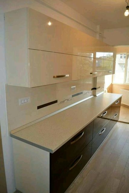 Wood Interior Glass kitchen shutters Shape U SHAPE Style Italian Position Interior Open Style Hinged Brand Saint gobian Product Type - Image 4
