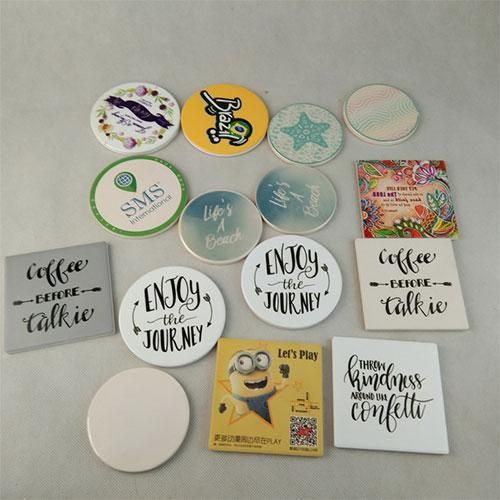 Ceramic Beer mat holder absorbent coaster for bar - Image 2