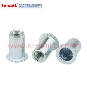 Steel Flat Head Semi Hex Body Rivet Nut OEM Welcome Trademark In-sail HS Code 7318160000 Origin Shenzhen, China Performance Eco-Friendly - Image 2