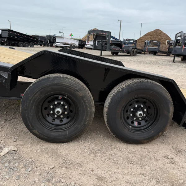 Flat Pack Containers / 8.5×25 20k Lamar Flatbed Trailer - Image 4