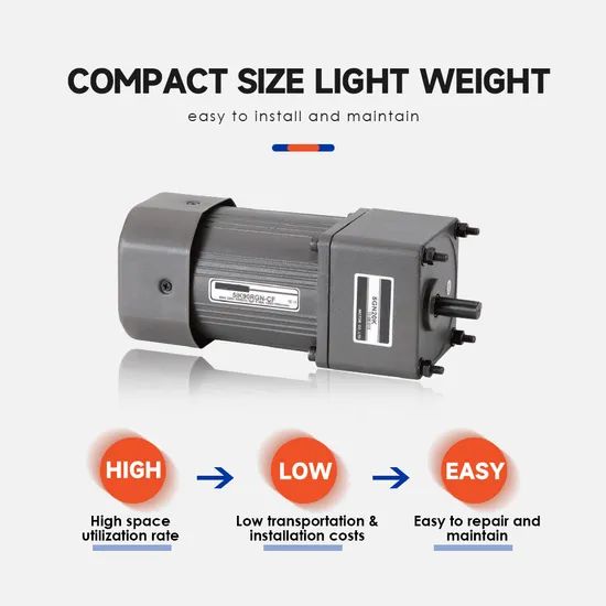 High Precision AC Micro Geared Motor 220V/380V for Welding Robots - Image 2