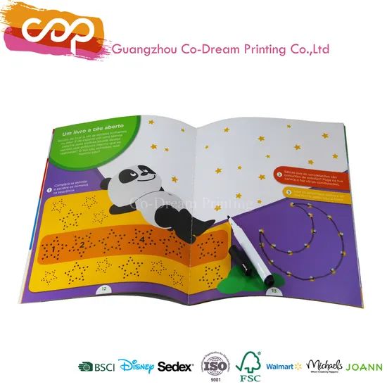 Customized Funny Maker Book Printing Erasable Origin China Trademark CDP Coating Coated Model NO. J-092 HS Code 49030000 - Image 5