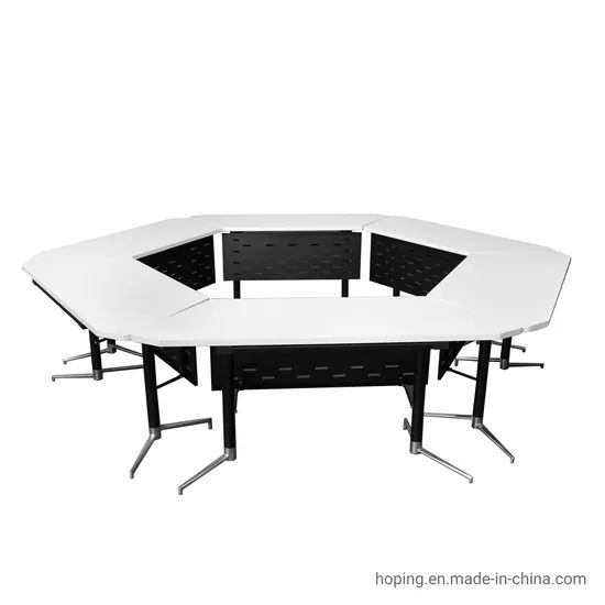 Modern Design Commercial Melamine Office Table Factory Price Custom Meeting Table Hotel Smart Conference Table - Image 6