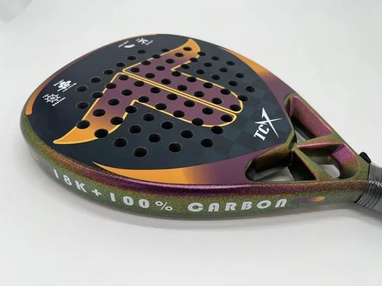 Customized Carbon Composite Paddle Rackets with Soft EVA Grip PU Origin China Trademark TCX Model NO. TCX359 Paddle Thick - Image 4