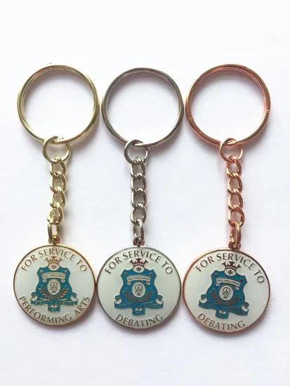 Customized Zinc Die Cast Enamel Keyring Metal Craft Keychain - Image 1