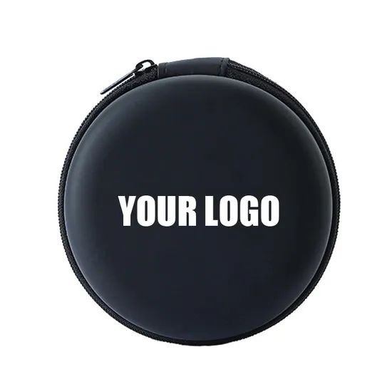 Custom Logo Durable EVA Earphone Case Pouch for Wireless Earbuds Storage and Portable Protection - Image 1