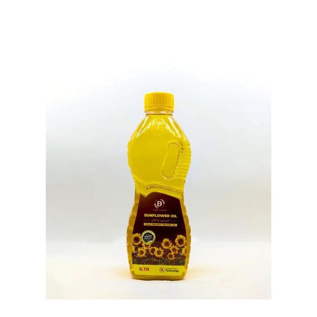 organic sunflower oil natural cooking oil for healthy lifestyle cholesterol free light edible oil for frying baking and daily food preparation with rich vitamin E and antioxidants - Image 1