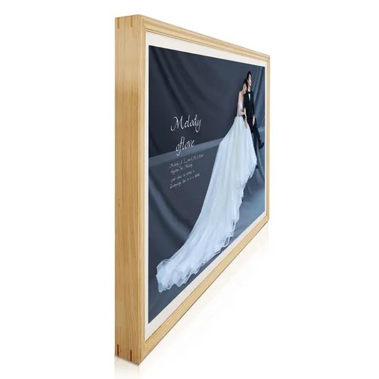 Widescreen Wall Mount Digital Photo Frames with Remote Control - Image 2