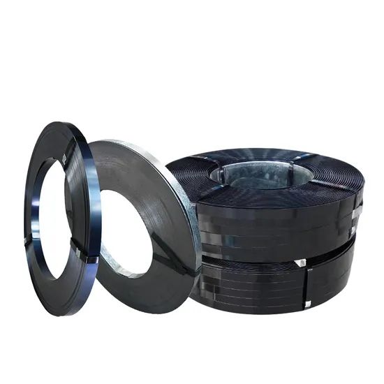Cold Rolled Black Packaging Blue Tempered Steel Strapping - Image 2