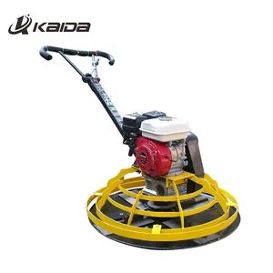 Concrete Power Trowel Road Building Petrol Power Plaster Trowelling Machine - Image 3