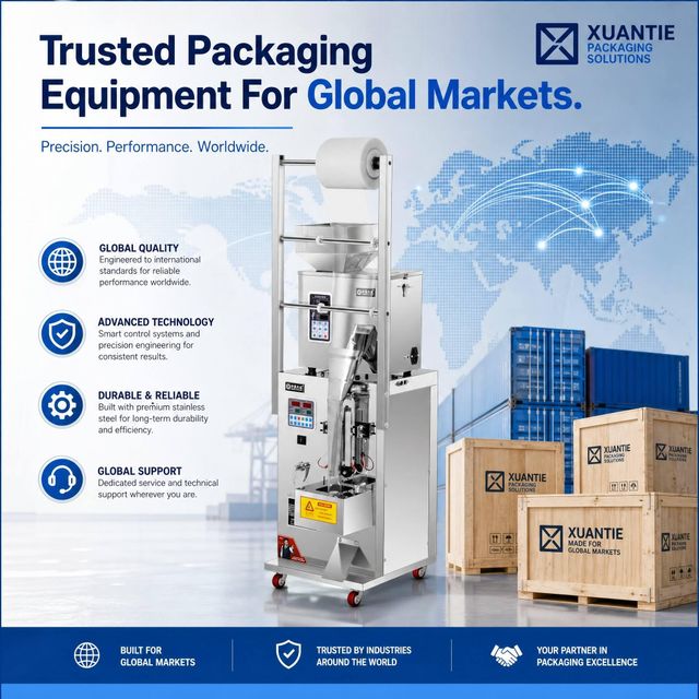 Automatic packaging machine XT-100g Three side sealing - Image 4