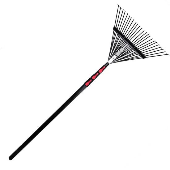 Retractable Wire Extension Leaf Rake Dead Leaf Rake Origin China Model NO. ZX Trademark ZX Shrink Shrink Shape Flat - Image 2