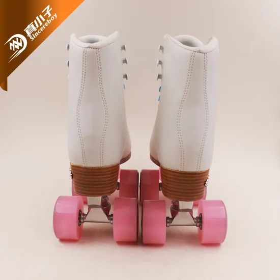 Wholesale PVC Upper True Leather Lining Quad Roller Skates - Image 6