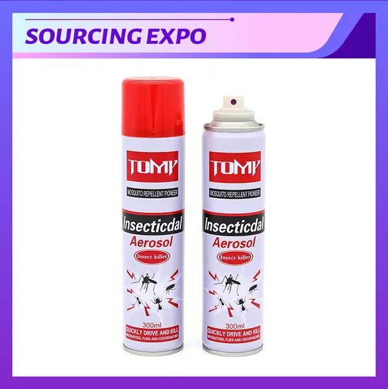 Insecticide Spray Insect Mosquito Roach Killer HS Code 3808911990 Trademark AeroForce Model NO. LS-1011-4 Origin Shandong, China - Image 1