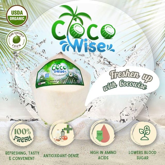 Fresh Coconut "Semi-Green Husk Coconuts" Shelf Life 60 Days Brand Name Cocowise Place of Origin THAILAND Grade Thai Premium - Image 3
