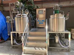 Stainless Steel Ointment Cream Homogenizer Blend Vacuum Emulsifyinge Face Scrub Mixing Machine - Image 5