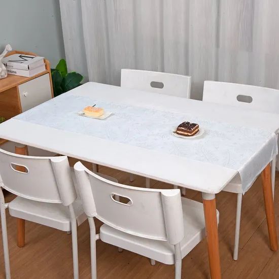 Type Solid Hotel Table Table Runner Home Chair Sash Decoration Table Runners for Wedding Banquet Pattern - Image 1