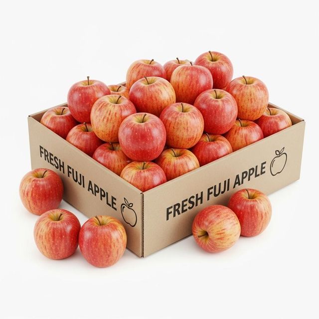 Natural Sweet Crisp Produce Line With Fresh Red Fuji Apple For International Food Suppliers - Image 3