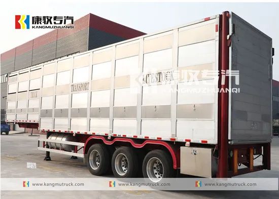 Aluminum Animal Transport Trailer for Secure Travel - Image 6