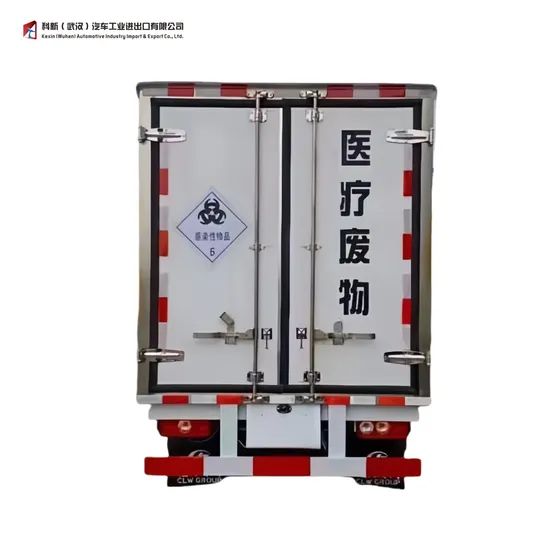 Temperature-Controlled Medical Waste Transfer Van Vehicle HS Code 2200 Car Type Van Condition New Fuel Gasoline Horsepower - Image 2