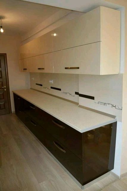 Wood Interior Glass kitchen shutters Shape U SHAPE Style Italian Position Interior Open Style Hinged Brand Saint gobian Product Type - Image 1
