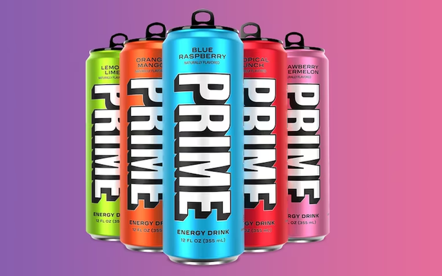 Prime Hydration Drink Energy Cans 5 Flavor Variety Pack - 200mg Caffeine, Zero Sugar - Image 2