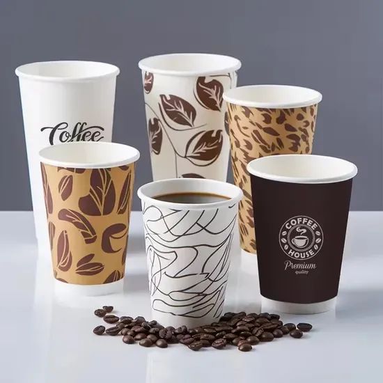 Customized Logo Printed Single Wall Paper Cup Packaging Disposable Paper Cup - Image 4