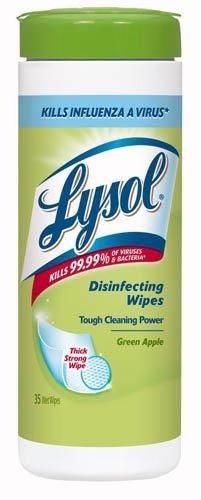 Lysol Dual Action Disinfectant Wipes, Multi-Surface Antibacterial Scrubbing Wipes, Dorm Room Essentials, Citrus Scent, 75ct (Pack of 4), Packaging May Vary - Image 4