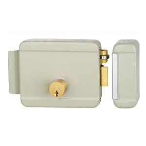 Smart Electronic Mechanical Door Motor Intelligent Rim Lock Logo Is Part Lock Key Zamak HS Code 8301 Backset 60mm Style - Image 2