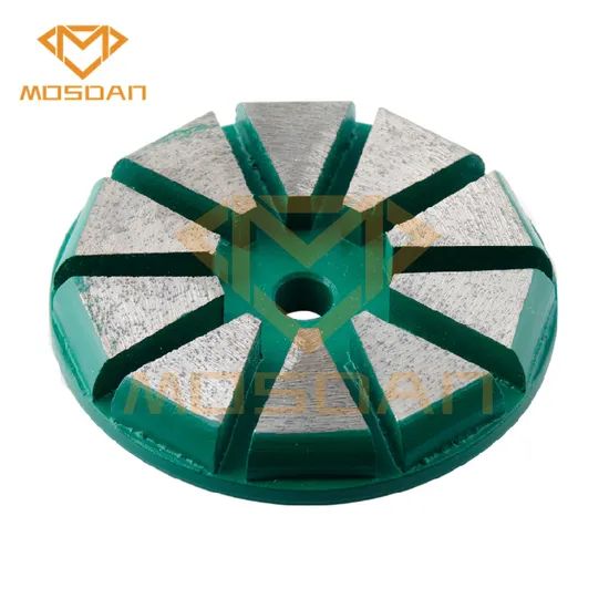 Redi-Lock Grinding Disk with 10 Beveled Segment for Terrco Floor Grinders - Image 3