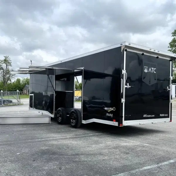 Enclosed Trailers / Enclosed Car Hauler 2025 24ft. Blaze w/Finished Interior & Aluminum Wheels 0407 - Image 4