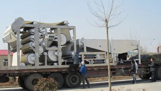 Vacuum Belt Filter Press Sludge Dewatering - Image 2