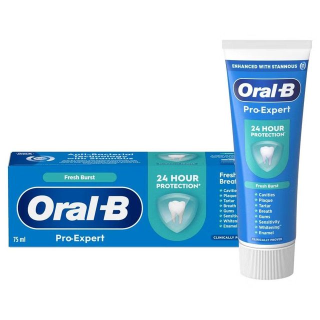 Oral-B Toothpaste Pro-Expert 75ml  Intensive Care & Antibacterial Protection - Image 3