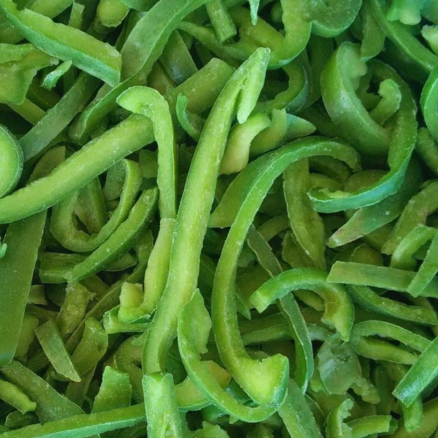 Frozen Green Pepper - Image 1
