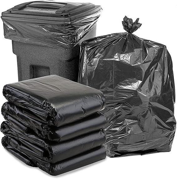 Premium Heavy Duty Garbage Bags Strong Disposable Bin Liners for Household Waste - Image 3