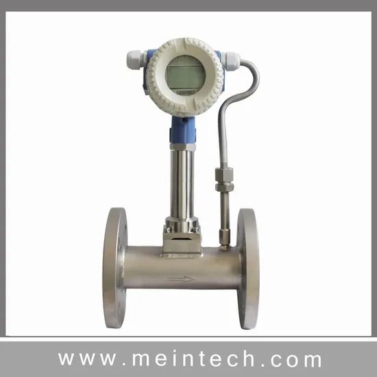 Natural Gas Vortex Flow Meter Boiler Steam Gas Flowmeter IP Rating IP67 HS Code 90261000 Trademark Meinte Certificate - Image 6