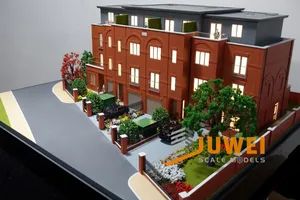 3D Physical Villa House Scale Model with Customized Color and Lighting (JW-23) - Image 2
