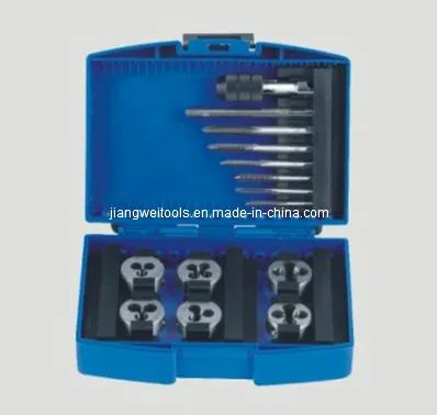 13PCS Tap and Die Set Hexagonal Die - Image 1