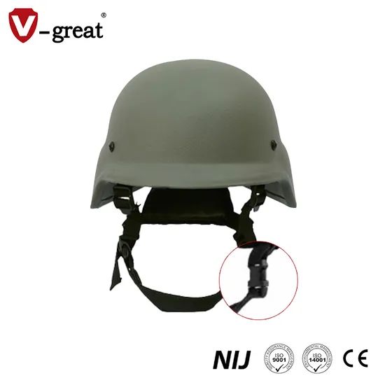 Pasgt Aramid PE Safety Tactical Combat Helmet Shape Pasgt Color Green ...