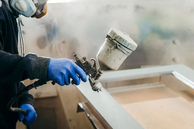 Spray Painting Service Drying Time Fast-drying Application Speed Quick Finish Texture Smooth And Uniform Application Efficiency Efficient Coating - Image 4