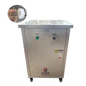 Round Glass Bottle High-Pressure Water Rinsing Equipment Bottle Rinsing Machine Drying - Image 1