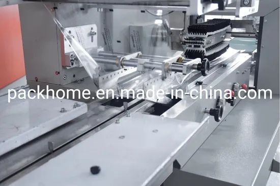Dry Instant Rice Noodle Pasta Horizontal Flow Packer Wrapper Bagger Packing Packaging Package Wrapping Machine - Image 2